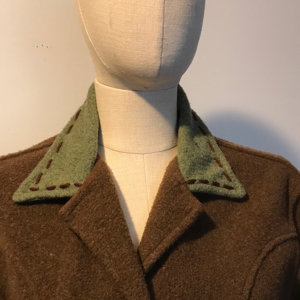 Tasha Polizzi for TP Saddleblanket & Co brown coat - Picture 8 of 9